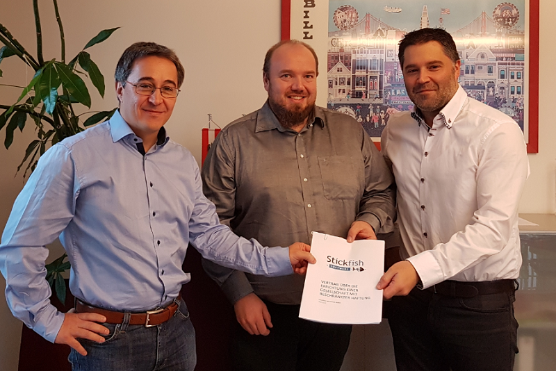 Gründung von Stickfish Software