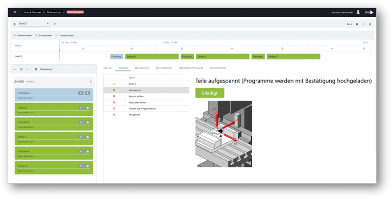 The Job-Manager adds cell-controller functionality to stand-alone machines.